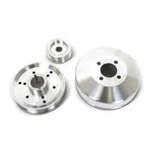 Load image into Gallery viewer, BBK 96-01 Mustang 4.6 GT Cobra Underdrive Pulley Kit - Lightweight CNC Billet Aluminum (3pc)
