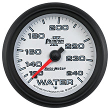 Load image into Gallery viewer, Autometer Phantom II 2-5/8in 120-240 Degree F Mechanical Water Gauge
