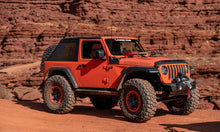 Load image into Gallery viewer, AVS 2018-2019 Jeep Wrangler (JL) Aeroskin Low Profile Hood Shield w/ Lights - Black
