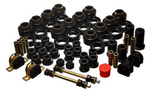 Load image into Gallery viewer, Energy Suspension 92-97 Chevy Suburban 4WD Black Hyper-flex Master Bushing Set
