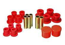Load image into Gallery viewer, Energy Suspension 98-11 Ford Ranger 2/4WD Rear Leaf Spring Bushing Set - Red
