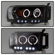 Load image into Gallery viewer, Spyder Dodge Ram 1500 02-05/Ram 2500 03-05 Projector Headlights LED Halo LED Blk PRO-YD-DR02-HL-BK
