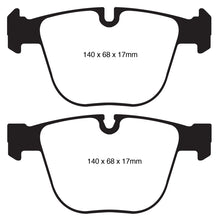 Load image into Gallery viewer, EBC 10+ BMW 535i 3.0 Twin Turbo GT (F07) Redstuff Rear Brake Pads
