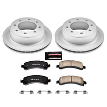 Load image into Gallery viewer, Power Stop 06-17 Chevrolet Express 2500 Rear Z17 Evolution Geomet Coated Brake Kit
