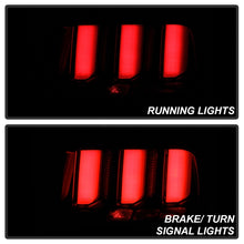 Load image into Gallery viewer, Spyder 05-09 Ford Mustang (White Light Bar) LED Tail Lights - Smoke ALT-YD-FM05V3-LED-SM
