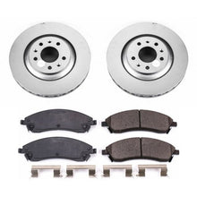 Load image into Gallery viewer, Power Stop 06-07 Cadillac CTS Front Z17 Evolution Geomet Coated Brake Kit
