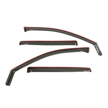 Load image into Gallery viewer, Westin 2014-2018 Jeep Cherokee Wade In-Channel Wind Deflector 4pc - Smoke
