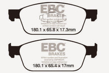 Load image into Gallery viewer, EBC 12+ Ford Focus 2.0 Turbo ST Redstuff Front Brake Pads
