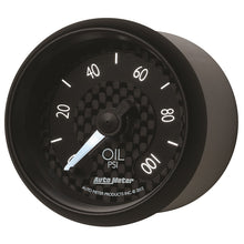 Load image into Gallery viewer, Autometer GT Series 52mm Full Sweep Electronic 0-100 PSI Oil Pressure Gauge

