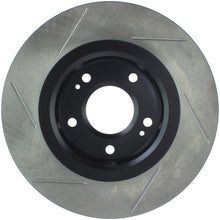 Load image into Gallery viewer, StopTech Power Slot 09-10 Lancer Ralliart Slotted Left Front Rotor
