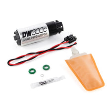 Load image into Gallery viewer, DeatschWerks 340lph DW300C Compact Fuel Pump w/ 04+ Lotus Elise/Exige Set Up Kit (w/ Mounting Clips)

