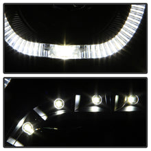 Load image into Gallery viewer, xTune Dodge Ram 2009-2014 Halo LED Projector Headlights - Black Smoke PRO-JH-DR09-CFB-BSM
