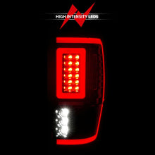 Load image into Gallery viewer, ANZO 19-22 Ford Ranger Full LED Taillights w/ Lightbar Sequential Signal Black Housing/Clear Lens
