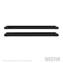 Load image into Gallery viewer, Westin SG6 Black Aluminum Running Boards 74.25in
