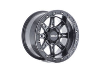 Load image into Gallery viewer, Weld UTV RF Series Cheyenne U511 15x8 Cheyenne Beadlock 4x156 4BS Satin BLK MIL
