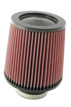 Load image into Gallery viewer, K&amp;N Round Tapered Universal Air Filter 3 inch Flange 6 inch Base 5 inch Top 6 inch Height
