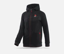 Load image into Gallery viewer, Akrapovic Mens Corpo Zip Hoodie Black - Large
