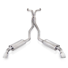 Load image into Gallery viewer, Stainless Works 2010-15 Camaro 6.2L 3in Exhaust X-Pipe Chambered Turbo Mufflers Polished Tips
