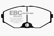 Load image into Gallery viewer, EBC 93-97 Infiniti J30 3.0 Greenstuff Front Brake Pads
