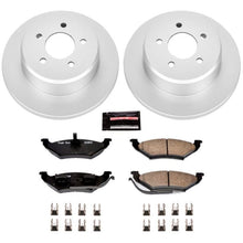 Load image into Gallery viewer, Power Stop 97-99 Chrysler Town &amp; Country Rear Z17 Evolution Geomet Coated Brake Kit
