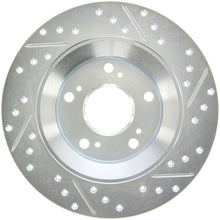 Load image into Gallery viewer, StopTech Select Sport 2000-2009 Honda S2000 Slotted and Drilled Right Rear Brake Rotor
