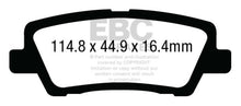 Load image into Gallery viewer, EBC 12+ Cadillac ATS 2.0 Turbo Yellowstuff Rear Brake Pads
