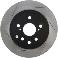 Load image into Gallery viewer, StopTech 13-14 Lexus GS300/350/400/430 Slotted Sport Rear Right Brake Rotor
