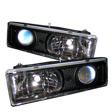 Load image into Gallery viewer, Spyder Chevy C/K Series 1500 88-99Projector Headlights Blk High 9005 (Not Included) PRO-YD-CCK88-BK
