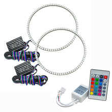 Load image into Gallery viewer, Oracle Jeep Wrangler JK 07-17 LED Waterproof Halo Kit - ColorSHIFT w/ Simple Controller
