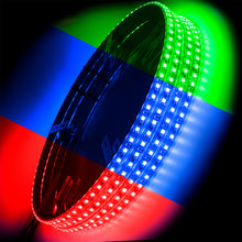 Load image into Gallery viewer, Oracle LED Illuminated Wheel Rings - ColorSHIFT - 15in. - ColorSHIFT No Remote
