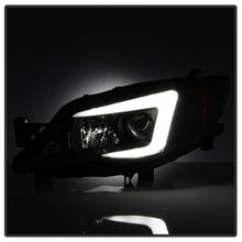 Load image into Gallery viewer, Spyder Subaru WRX 08-09 Projector Headlights - Halogen Model Only - Black PRO-YD-SWRX08-LBDRL-BK
