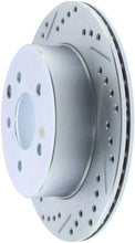 Load image into Gallery viewer, StopTech Select Sport Nissan Slotted and Drilled Right Rear Rotor
