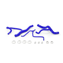 Load image into Gallery viewer, Mishimoto 2016+ Chevrolet Camaro 2.0T w/HD Cooling Package Silicone Radiator Hose Kit - Blue
