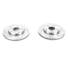 Load image into Gallery viewer, Power Stop 07-10 Hyundai Elantra Front Evolution Drilled &amp; Slotted Rotors - Pair
