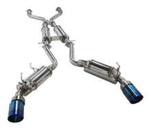 Load image into Gallery viewer, HKS 09+ 370z Dual Hi-Power Titanium Tip Catback Exhaust (requires removal of emissions canister shie
