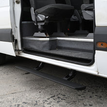 Load image into Gallery viewer, Go Rhino 13-18 Mercedes-Benz Sprinter 2500/3500 Van 3dr E-BOARD E1 Elec. Running Board Kit - Tex Blk
