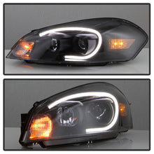 Load image into Gallery viewer, xTune 06-13 Chevrolet Impala LED Light Bar Headlights - Black (PRO-JH-CIM06-LB-BK)
