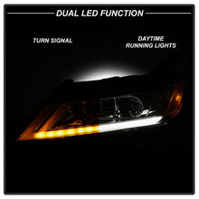Load image into Gallery viewer, xTune 14-18 Chevy Impala (Excl Limited) DRL Halogen Proj Headlights - Chrm (PRO-JH-CIM15-LB-C)
