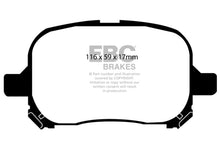 Load image into Gallery viewer, EBC 99-01 Lexus RX300 3.0 2WD Greenstuff Front Brake Pads
