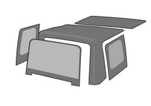 Load image into Gallery viewer, Rampage 1986-1994 Suzuki Samurai Soft Top OEM Replacement - Black Denim

