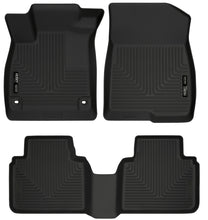 Load image into Gallery viewer, Husky Liners 2018 Honda Accord WeatherBeater Black Front &amp; 2nd Seat Floor Liners
