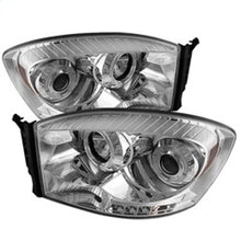 Load image into Gallery viewer, Spyder Dodge Ram 1500 06-08/Ram 2500 06-09 Projector Headlights LED Halo LED Chrm PRO-YD-DR06-HL-C

