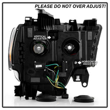 Load image into Gallery viewer, Spyder 19-22 Dodge Ram 2500 (Halogen Only) Projector Headlights - Black PRO-YD-DR19HDHALSI-SEQ-BK
