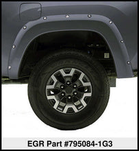 Load image into Gallery viewer, EGR 16+ Toyota Tacoma w/Mudflap Bolt-On Look Color Match Fender Flares - Set - MagneticGray
