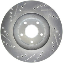 Load image into Gallery viewer, StopTech Select Sport Select Sport Nissan Slotted and Drilled Left Front Rotor
