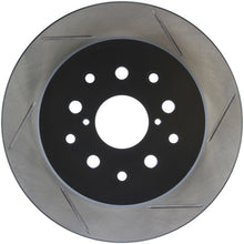 Load image into Gallery viewer, StopTech Power Slot 00-05 Lexus IS300 Rear Left SportStop Slotted Rotor

