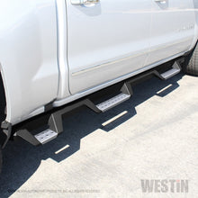 Load image into Gallery viewer, Westin/HDX 07-18 Chevrolet Silverado 1500 Crew (5.5ft) (Excl Classic) Drop WTW Nerf Step Bars - Blk
