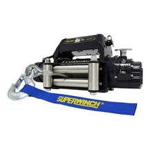 Load image into Gallery viewer, Superwinch 9500 LBS 12V DC 3/8in x 85ft Steel Rope Talon - Navy Blue
