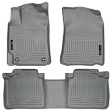 Load image into Gallery viewer, Husky Liners 2012 Toyota Camry WeatherBeater Combo Gray Floor Liners
