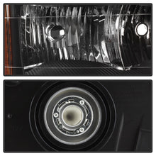 Load image into Gallery viewer, Xtune Chevy Colorado 04-12 OEM Headlights w/ Bumper Lights Black HD-JH-CCOL04-SET-BK

